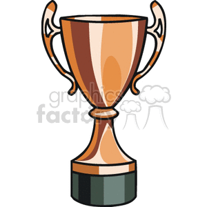 1st place trophy cup clipart