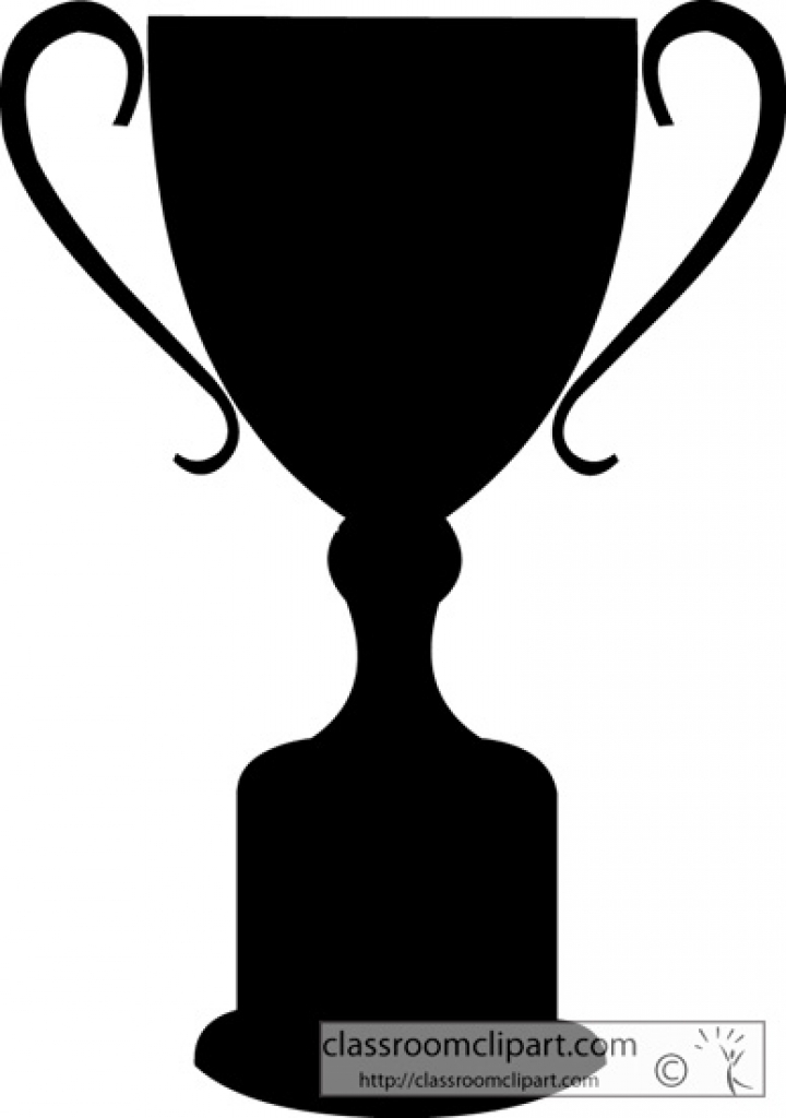 Trophy Clipart Black And White