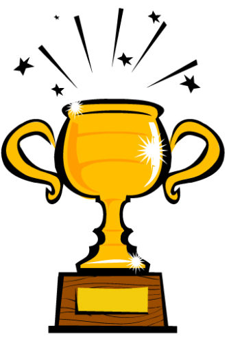 Cartoon trophy Trophy clipart cute pencil and in color