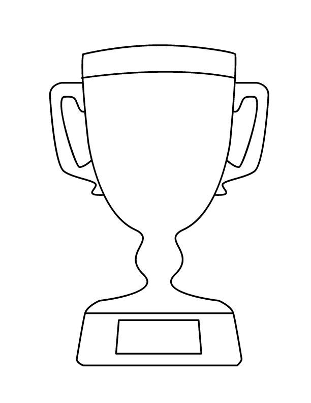 Free Black And White Trophy, Download Free Clip Art, Free