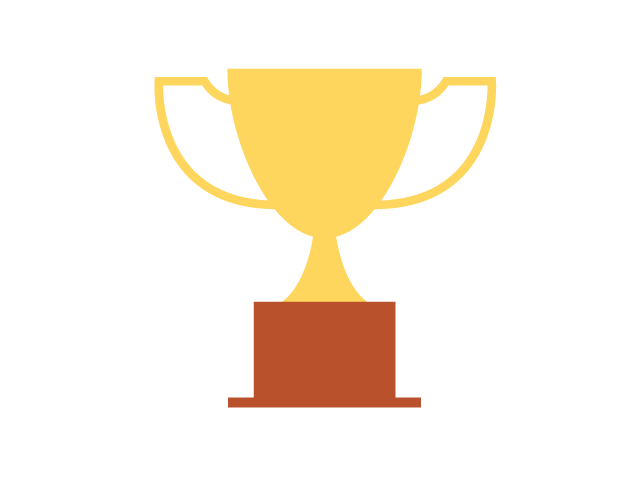 Trophy clipart silhouette