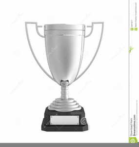 Silver Trophy Clipart