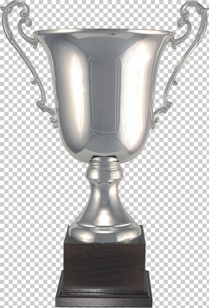 Trophy Cup Award Silver medal, golden cup PNG clipart