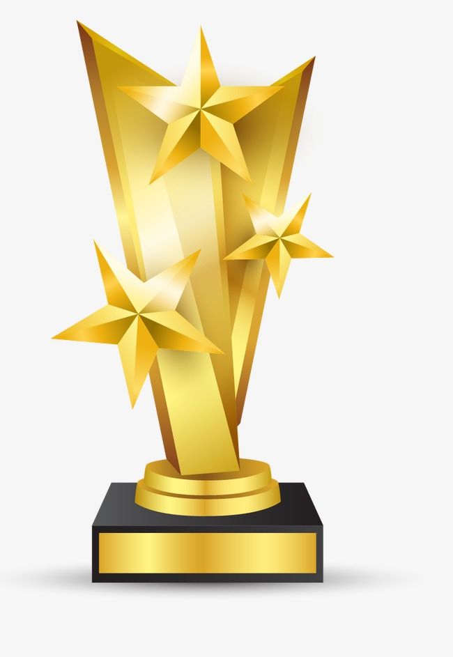 Gold Trophy, Trophies, Gold, Award PNG Transparent Image and