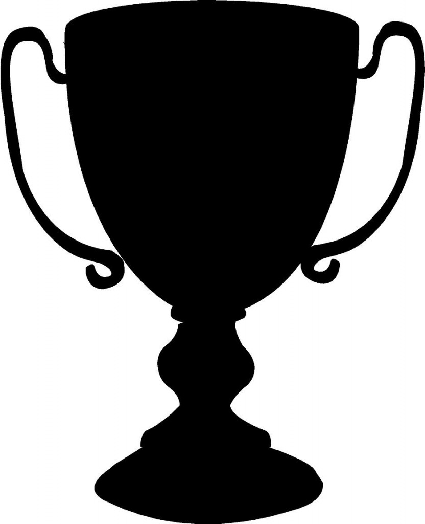 trophy clipart white