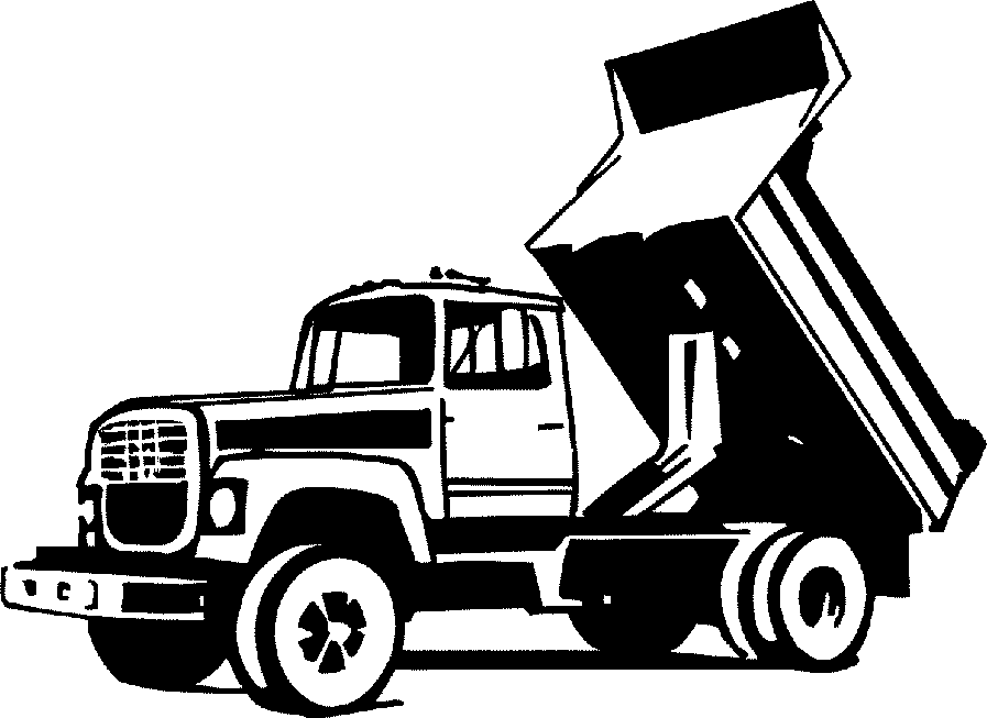 Truck black and white pickup truck clipart black and white
