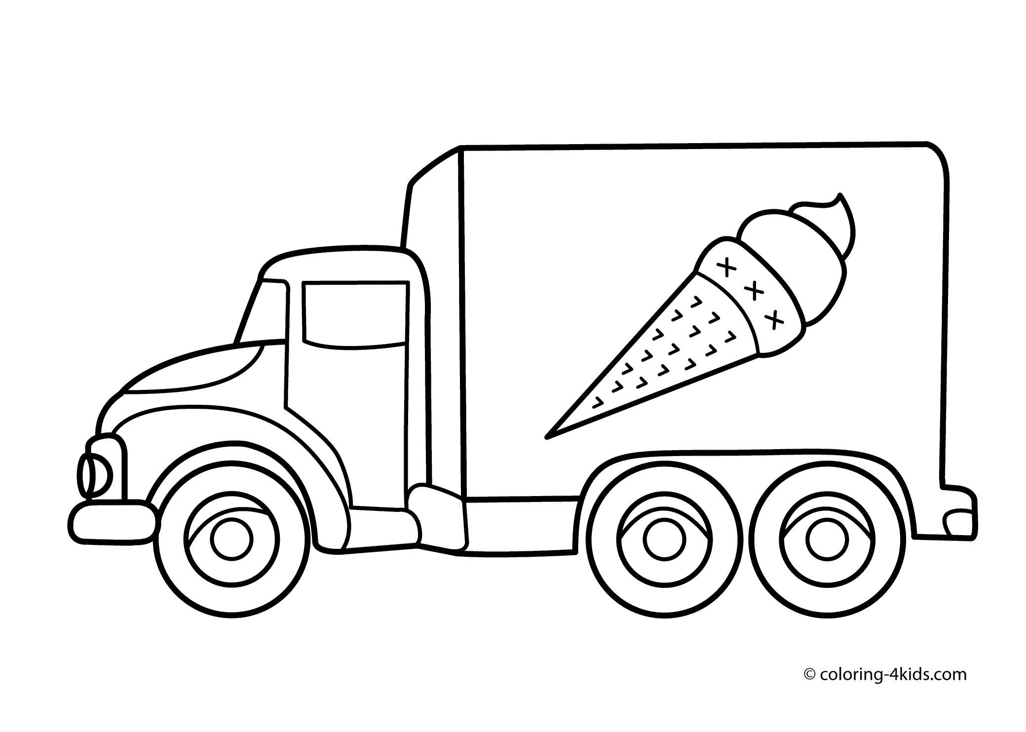 truck clipart printable