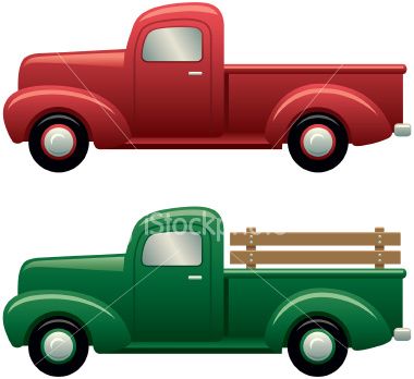 Pick up truck clip art