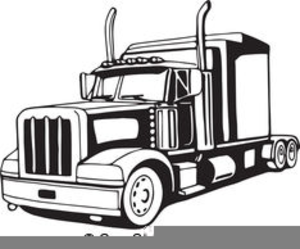 Semi truck clipart free clipart images gallery for free