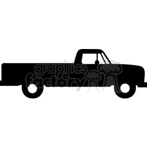 Truck silhouettes clipart.