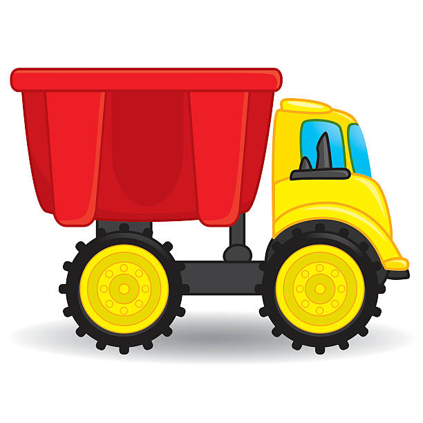 Toy truck clipart.
