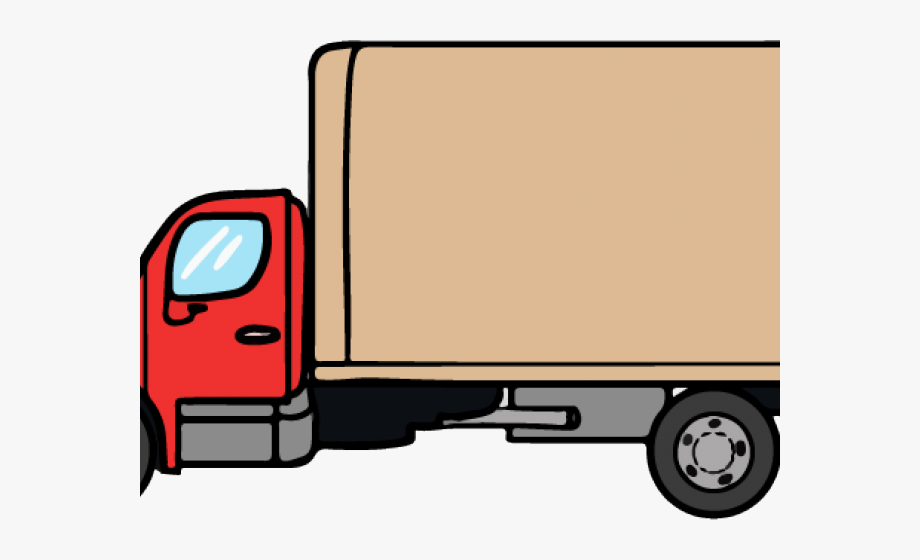 Delivery truck clipart.