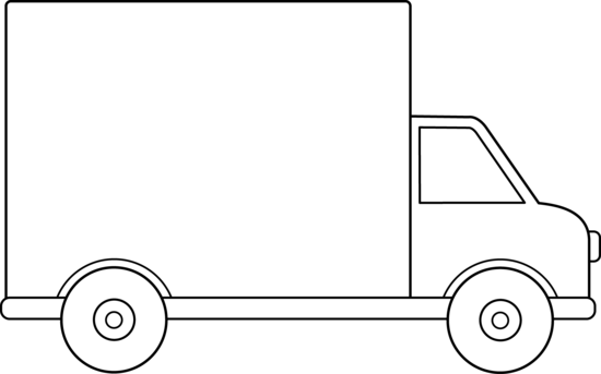 truck clipart white