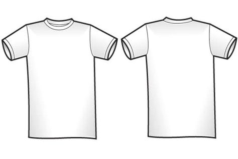 White tshirt front.