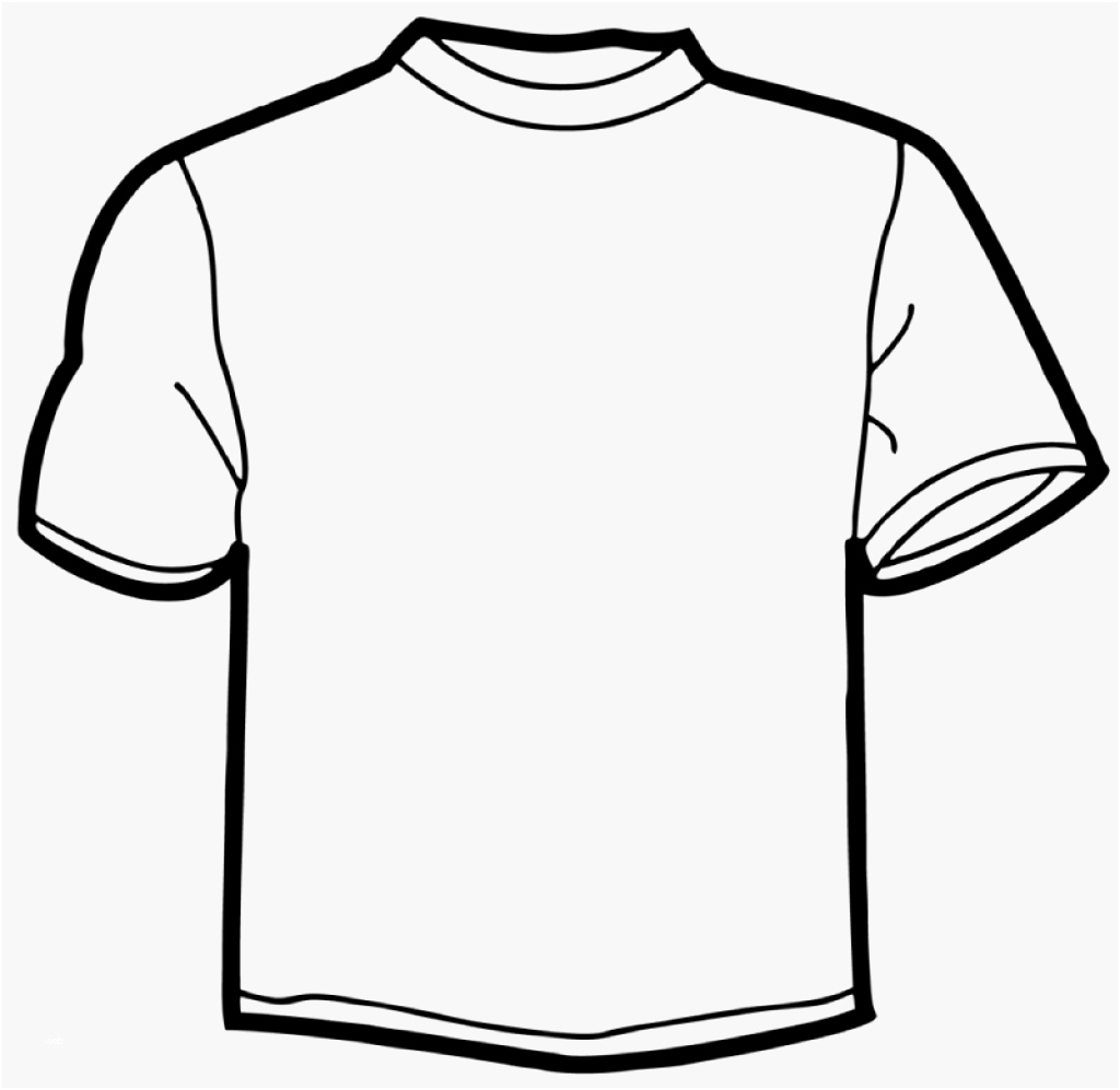 Shirt drawing template.