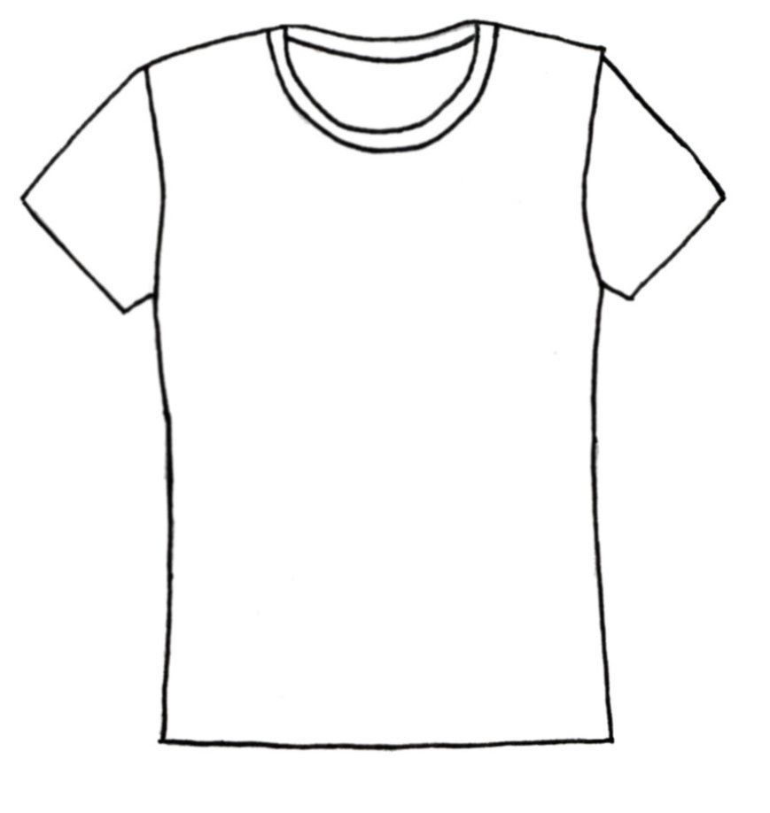 Coloring pages shirt.