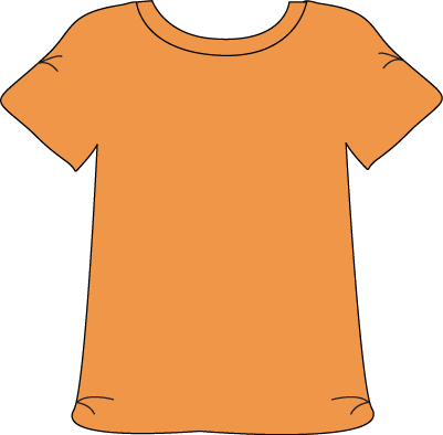 Orange tshirt printable.