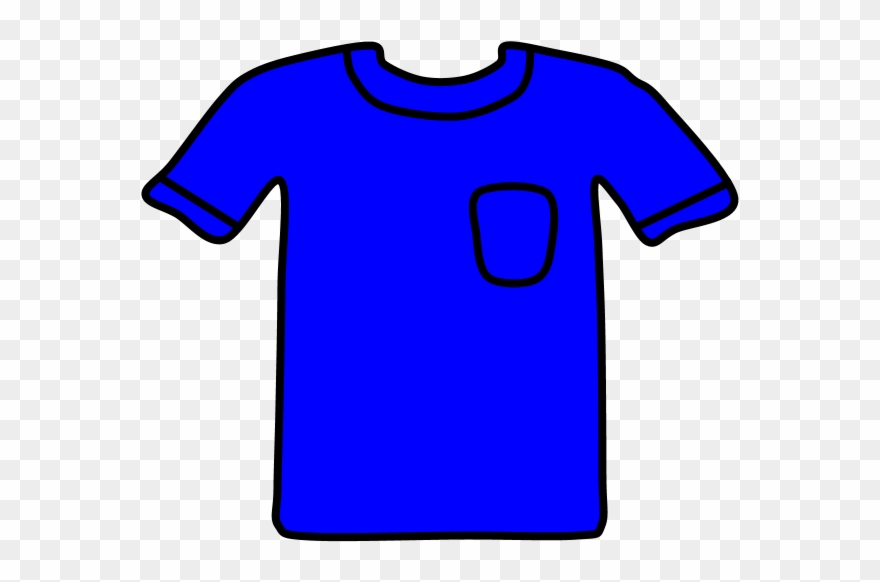Tshirt pocket blue.