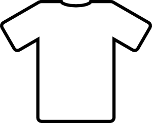 White T Shirt clip art
