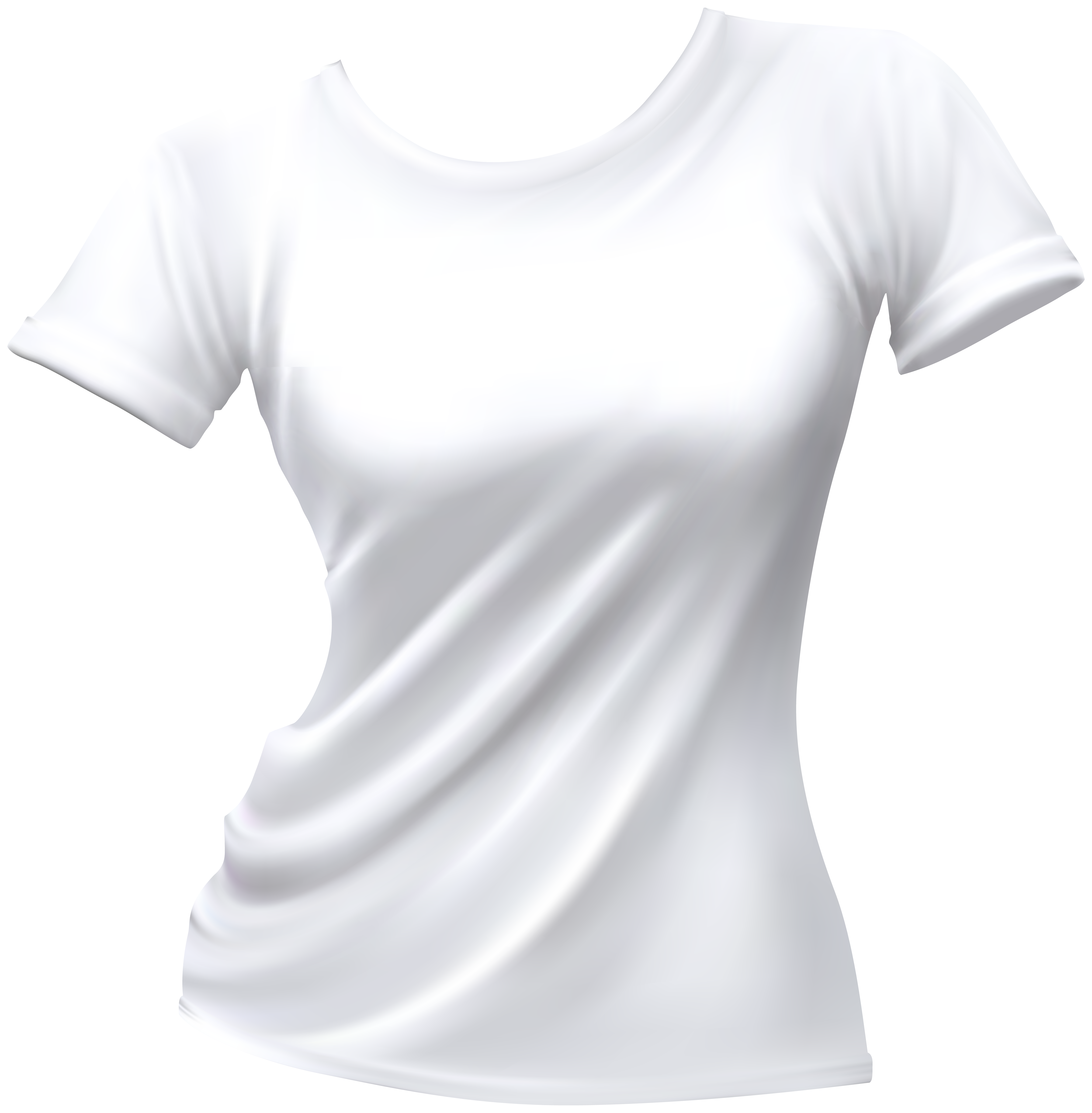Female shirt white.