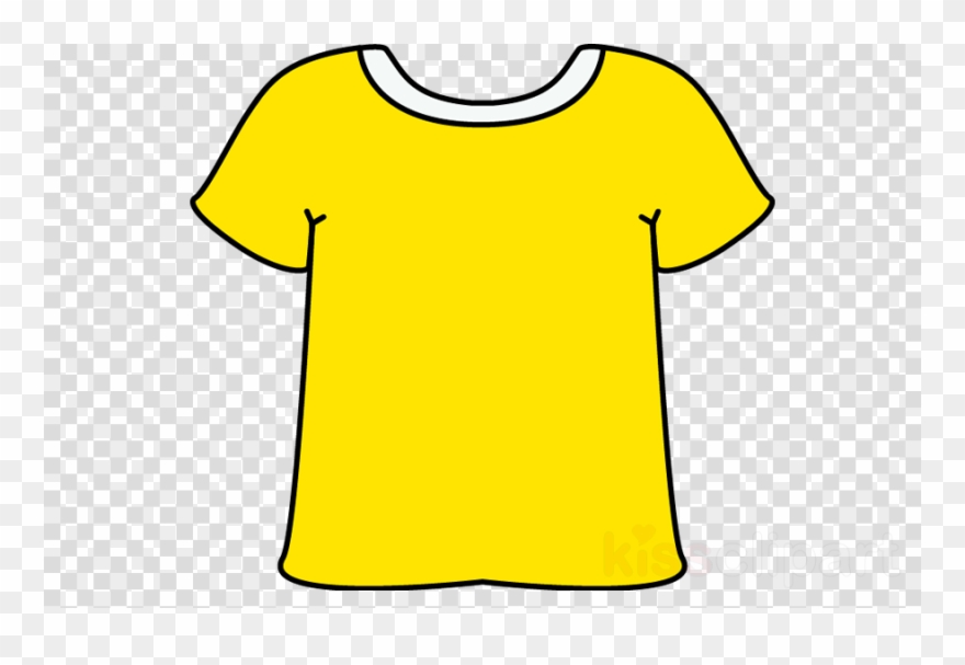 T Shirt Clip Art Yellow Clipart T