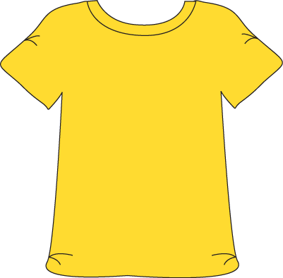 Yellow tshirt clip.