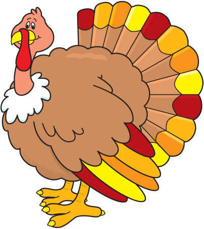 Free colorful turkey.