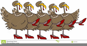 Animated Dancing Turkey Clipart