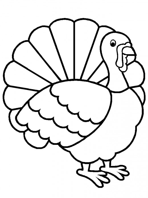 Free turkey drawing.