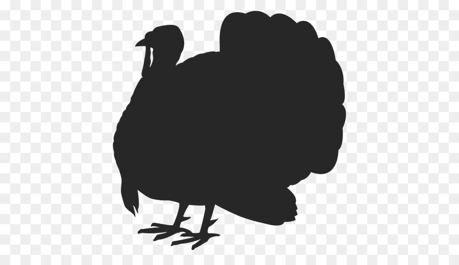 Free turkey silhouette.