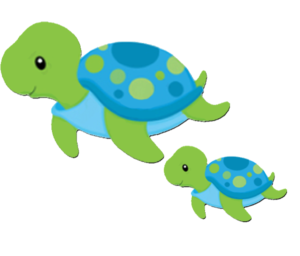 Baby Shower Turtle Clipart