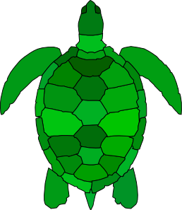 Turtle clip art.