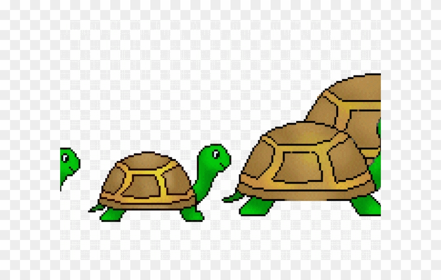 Turtle clipart family.