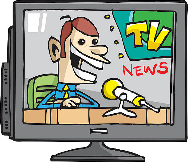 tv clipart news