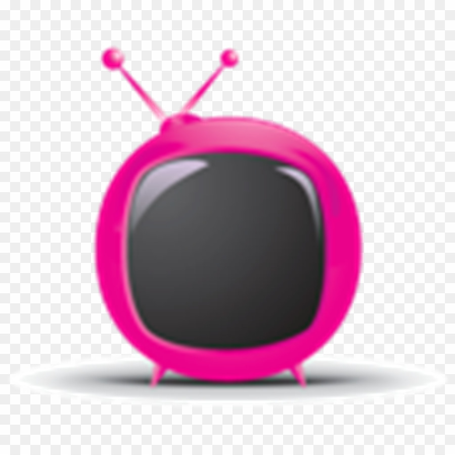 Pink Tv Icon Transparent Background PNG Television Computer
