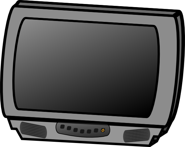 Small Flat Panel Lcd Television Clip Art at Clker