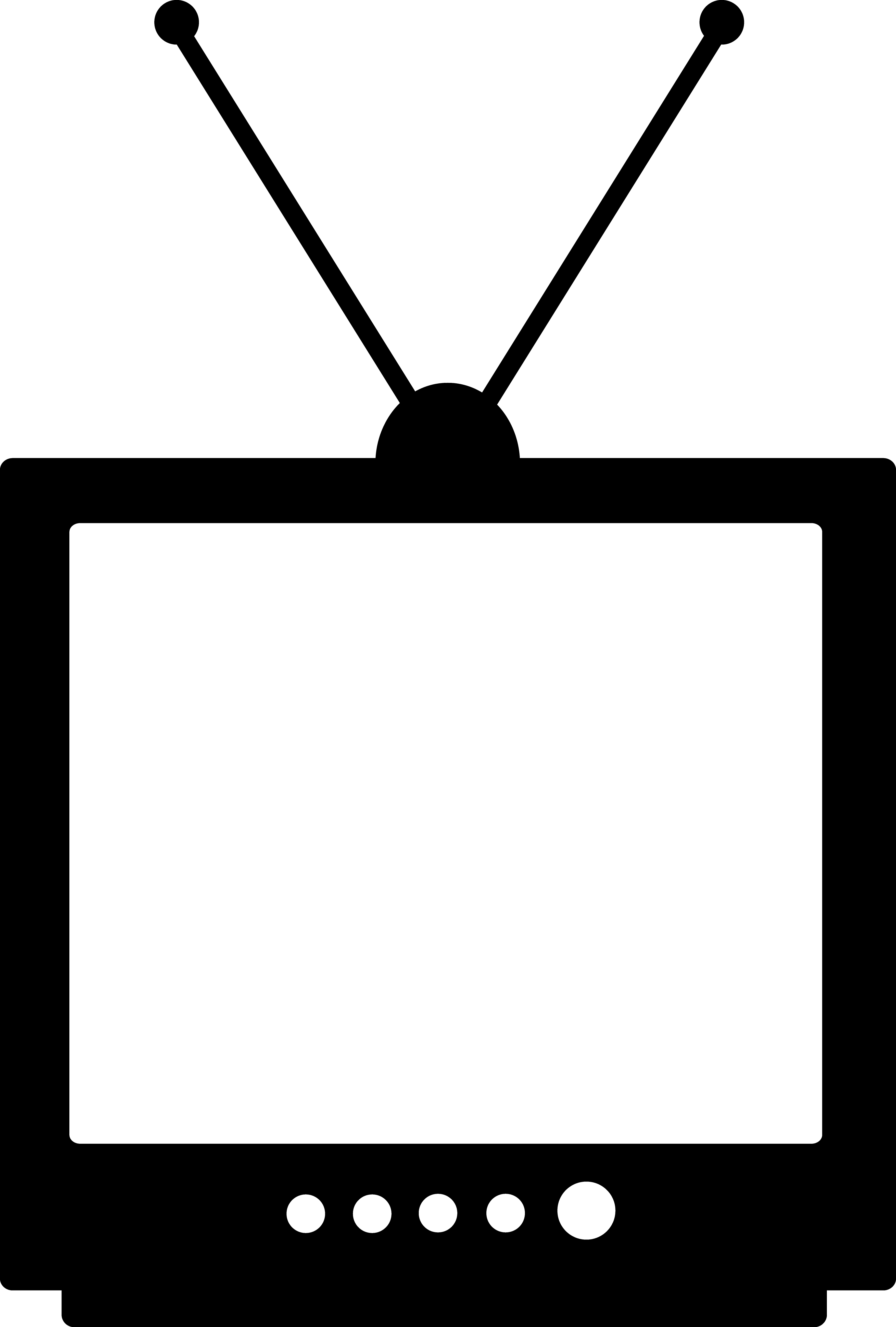 Television clipart square thing, Television square thing