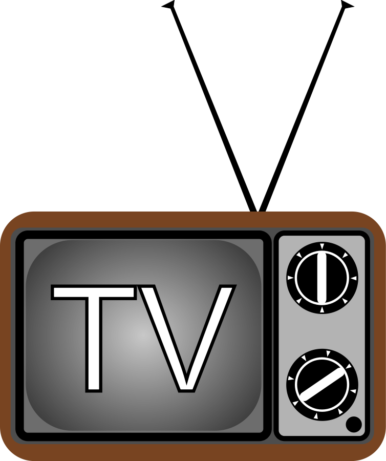 Tv Shows Clipart static tv
