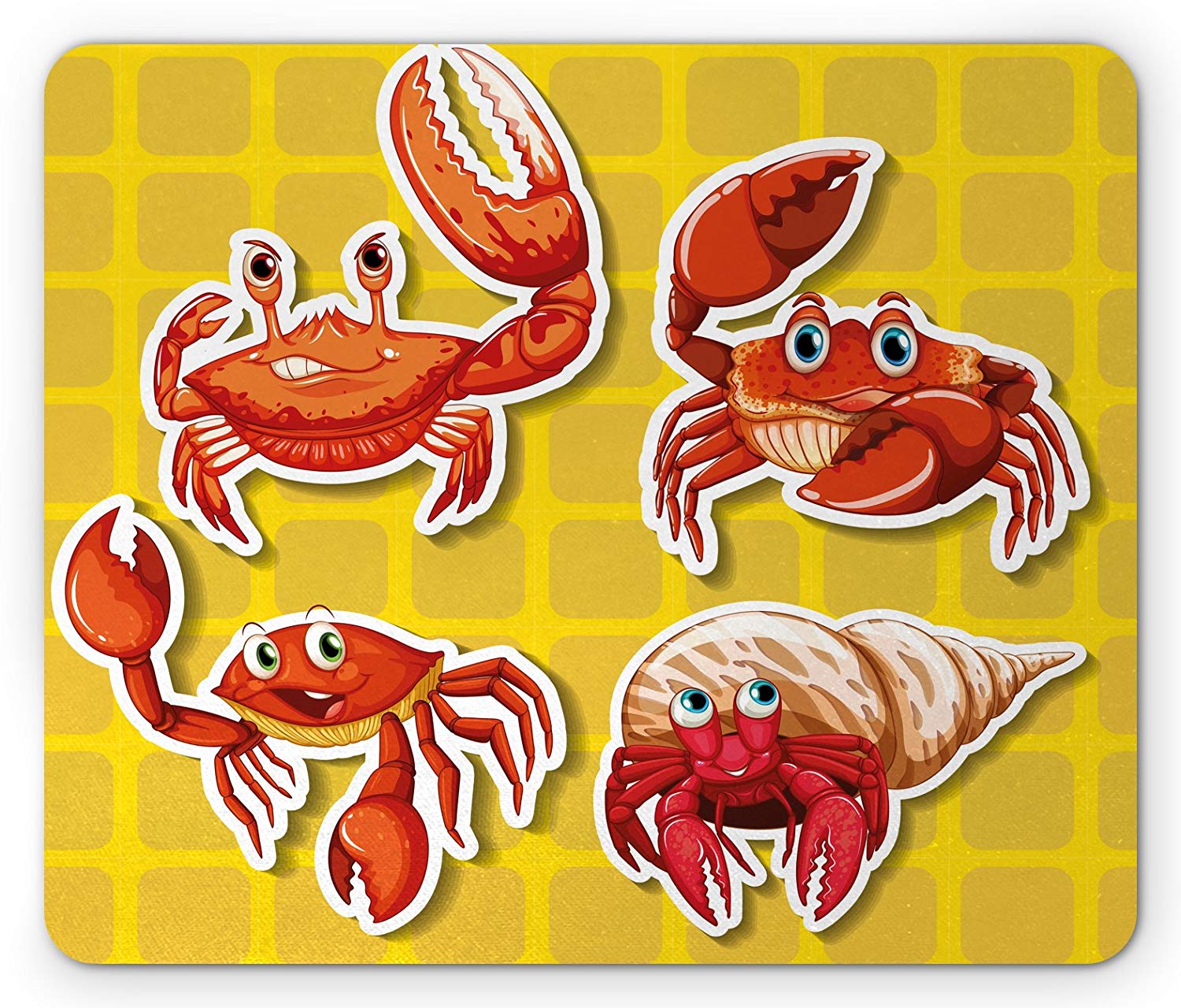 types of crabs clipart