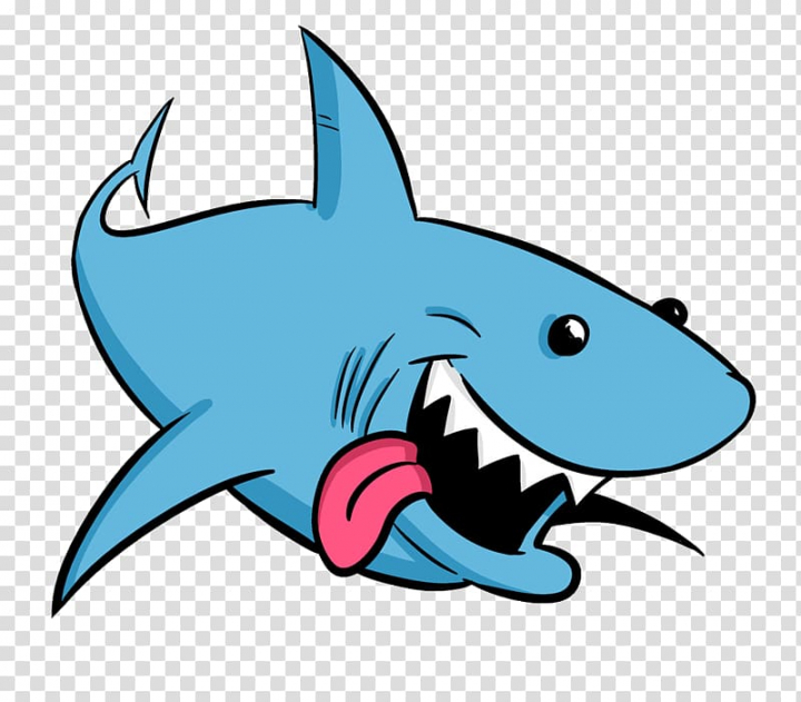 types of sharks clipart blue shark