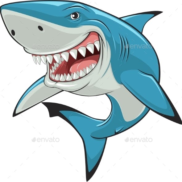 types of sharks clipart template