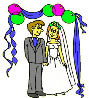 Image clipart mariage.