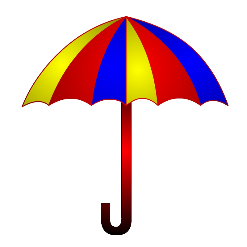 Umbrella clip art.