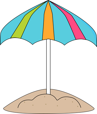 Free beach umbrella.