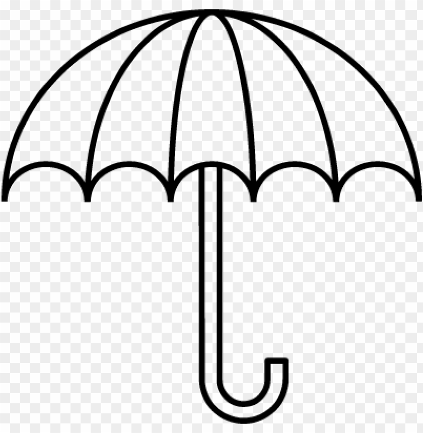 Umbrella Black cliparts image pack with transparent images