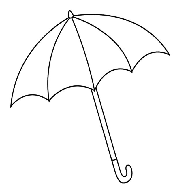 Umbrella drawing free.