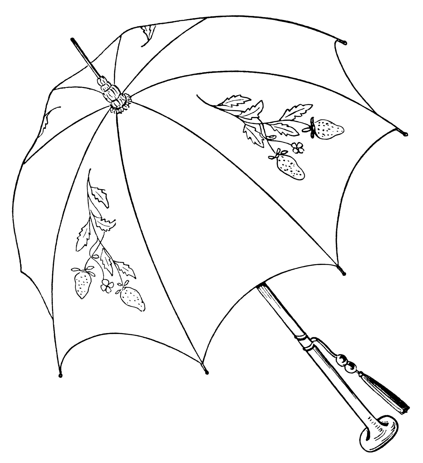 Pretty parasols clip.