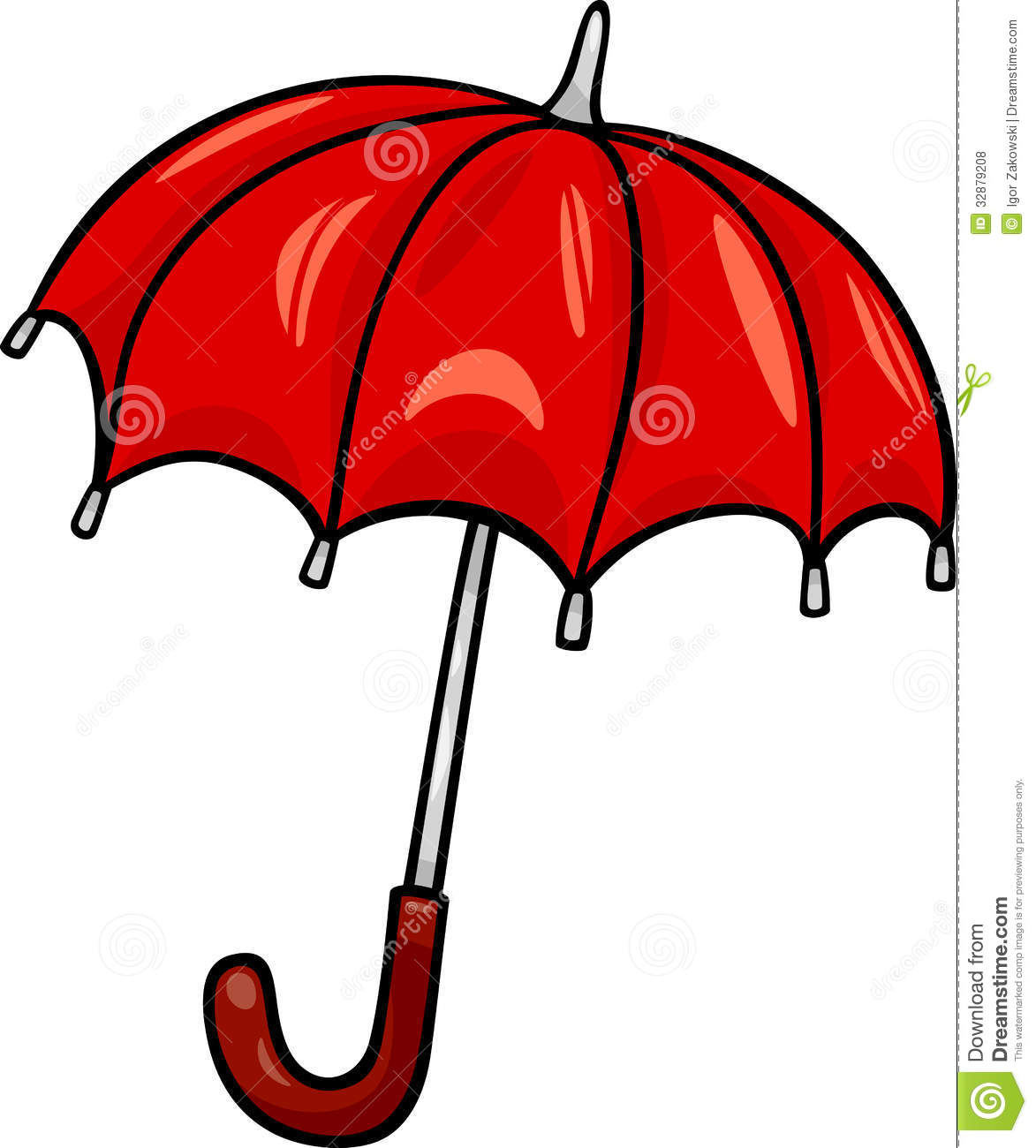 umbrella clipart cartoon