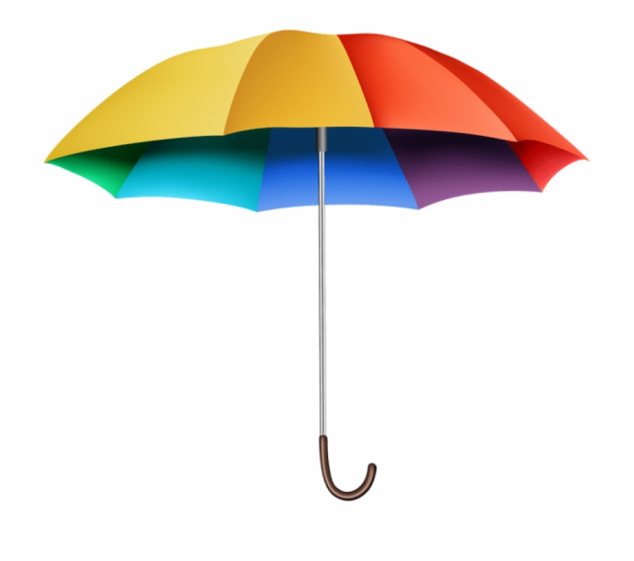 Free Png Download Rainbow Umbrella Transparent Clipart