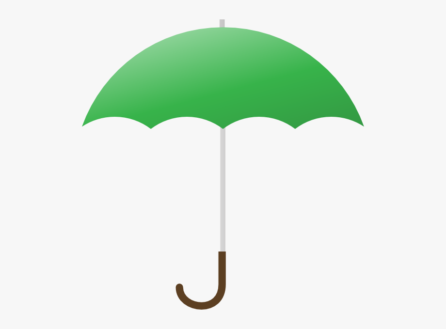 Green umbrella png.